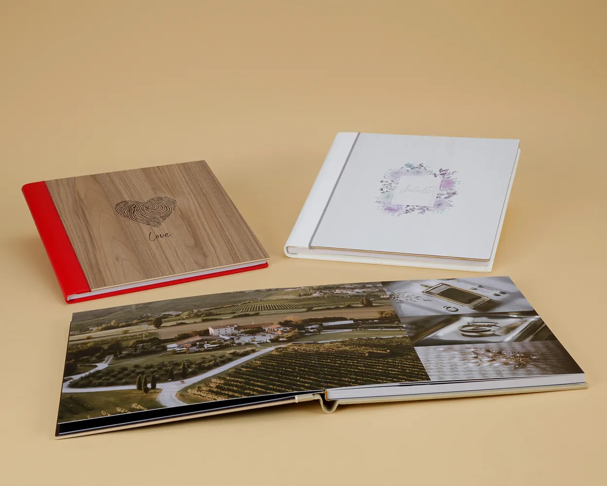 Álbum Tapa Madera