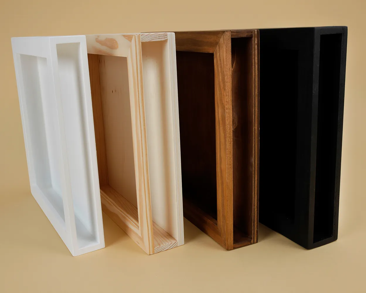 Caja madera marco Passe Partout
